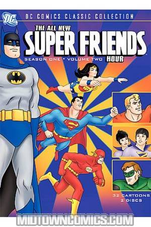 All New Superfriends Hour Season 1 Vol 2 DVD