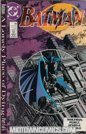 New Titans Batman A Lonely Place Of Dying Complete 5-Issue Set