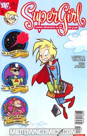 Supergirl Cosmic Adventures In The Eighth Grade #3