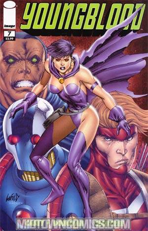 Youngblood Vol 4 #7 Rob Liefeld Cover