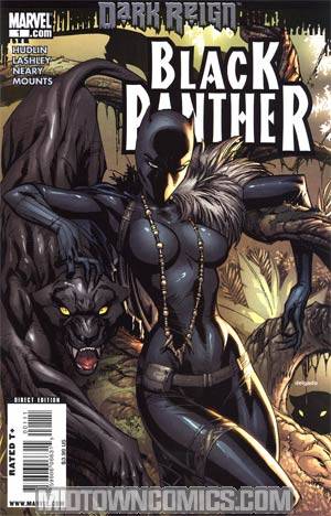 Black Panther Vol 5 #1 Cover A 1st Ptg Regular J Scott Campbell Cover (Dark Reign Tie-In)