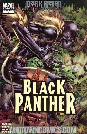 Black Panther Vol 5 #1 Cover B 1st Ptg Regular Ken Lashley Cover (Dark Reign Tie-In)