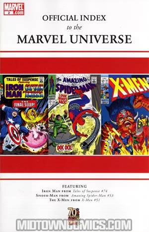 Official Index To The Marvel Universe #2