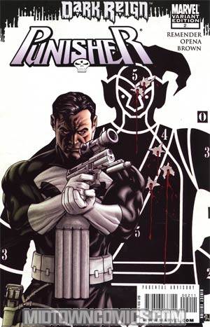 Punisher Vol 7 #2 Cover B 1st Ptg Target Green Goblin Cover (Dark Reign Tie-In)