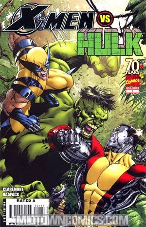 X-Men vs Hulk #1