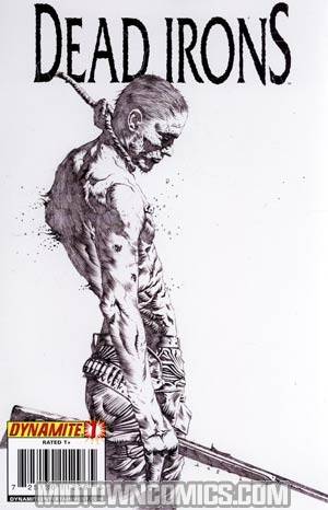 Dead Irons #1 Incentive Jae Lee Sketch Variant Cover