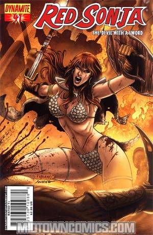 Red Sonja Vol 4 #41 Cover B Regular Fabiano Neves Cover