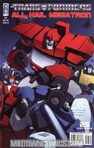 Transformers All Hail Megatron #7 Regular Casey Coller Cover