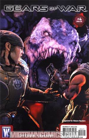 Gears Of War #4 Cover B Incentive Video Game Art Variant Cover