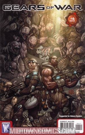 Gears Of War #4 Cover A Regular Brandon Badeaux Cover