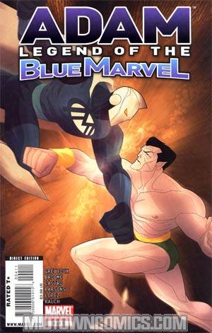 Adam Legend Of The Blue Marvel #4