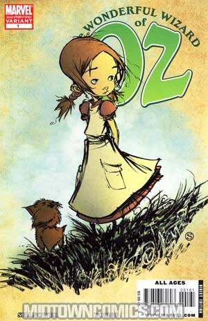Wonderful Wizard Of Oz #1 2nd Ptg Skottie Young Variant Cover
