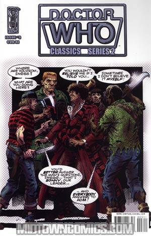 Doctor Who Classics Series 2 #3 Cover B Incentive Dave Gibbons Retro Art Cover