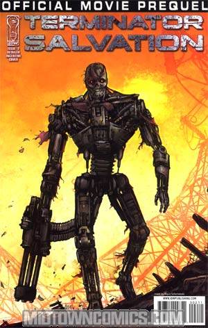 Terminator Salvation Movie Prequel #2 Cover B Incentive Klaus Scherwinski Variant Cover