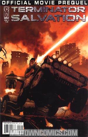 Terminator Salvation Movie Prequel #2 Cover A Regular Nick Runge Cover