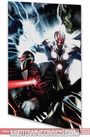 Nova Vol 3 Secret Invasion TP Direct Market Secret Invasion Nova Spine