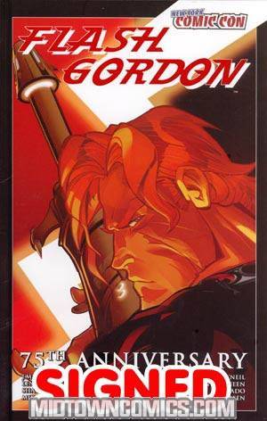 Flash Gordon 75th Anniversary Special HC Jam Signed Edition - ALL NEW MATERIAL