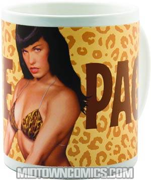 Bettie Page 11-Ounce Leopard Mug