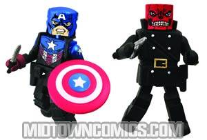Marvel Minimates Series 25 New Captain America & Red Skull 2-Pack