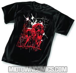 Batman Cacophany By Adam Kubert Black T-Shirt Large