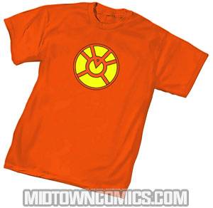 Lantern Corps Orange Lantern Symbol T-Shirt Large