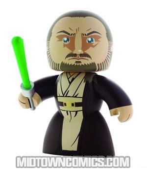 Star Wars Mighty Muggs 6-Inch Figure Assortment 200901 Qui-Gon Jinn Vinyl Figure