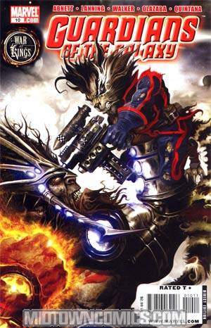 Guardians Of The Galaxy Vol 2 #10 (War Of Kings Tie-In)