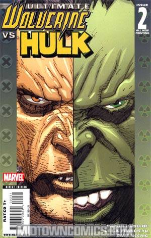 Ultimate Wolverine vs Hulk #2 Cover C 2nd Ptg