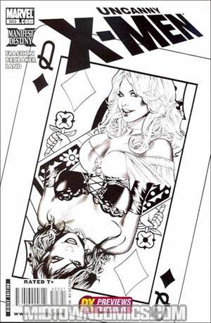 Uncanny X-Men #503 Cover B Previews Exclusive SDCC Greg Land Sketch Cover CGC 9.8