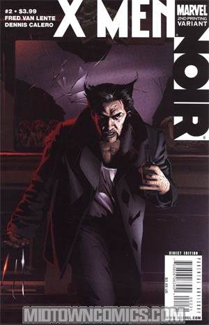 X-Men Noir #2 2nd Ptg Dennis Calero Variant Cover