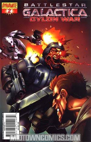 Battlestar Galactica Cylon War #2 Cover A Regular Stephen Segovia Cover