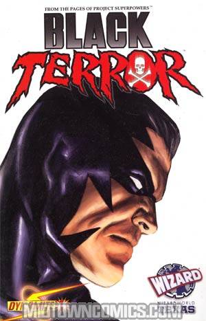 Black Terror Vol 3 #1 Cover J Wizard World Texas VIP Edition