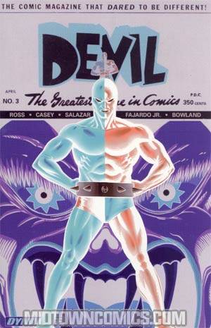 Death-Defying Devil #3 Cover F Incentive John Cassaday Negative Cover