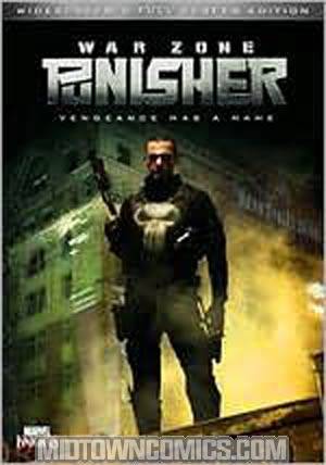Punisher War Zone DVD
