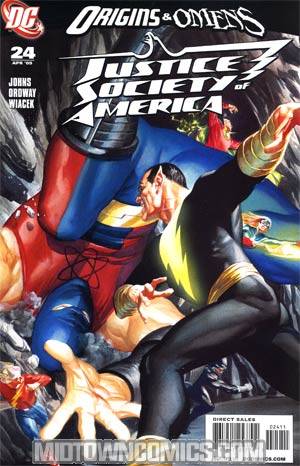 Justice Society Of America Vol 3 #24 Cover A Regular Alex Ross Cover (Origins & Omens Tie-In)