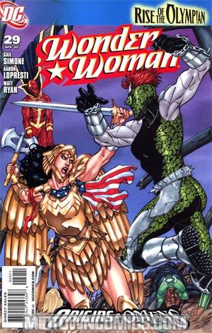 Wonder Woman Vol 3 #29 Cover A Regular Aaron Lopresti Cover (Origins & Omens Tie-In)