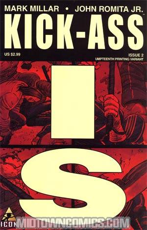 Kick-Ass #2 Cover D Umpteenth Ptg