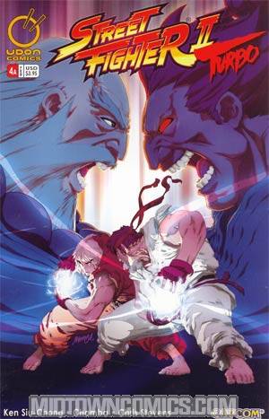 Street Fighter II Turbo #4 Cover A Jeffrey Cruz