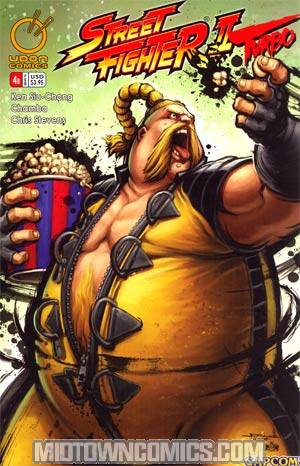 Street Fighter II Turbo #4 Cover B Joe Ng