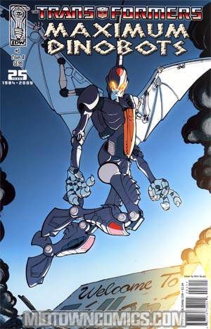 Transformers Maximum Dinobots #3 Regular Marcelo Matere Cover