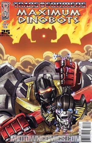 Transformers Maximum Dinobots #3 Regular Nick Roche Cover