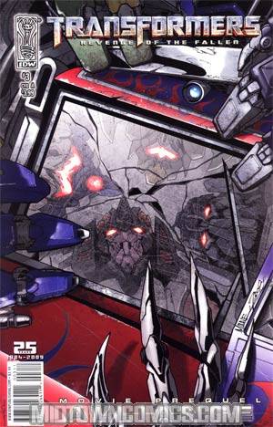 Transformers Revenge Of The Fallen Movie Prequel Alliance #3 Cover A