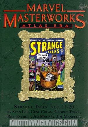 Marvel Masterworks Atlas Era Strange Tales Vol 2 HC Variant Dust Jacket