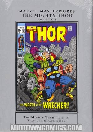 Marvel Masterworks Mighty Thor Vol 8 HC Regular Dust Jacket