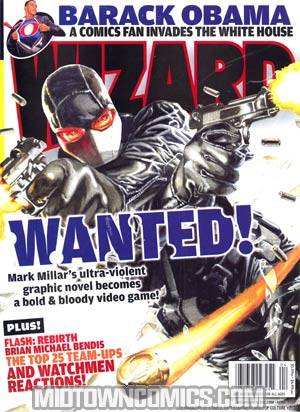 Wizard Comics Magazine #210 Wanted JG Jones Cvr
