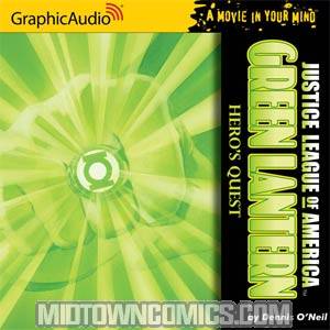 Justice League Of America Green Lantern Heroes Quest Audio MP3 CD