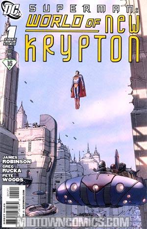 Superman World Of New Krypton #1 Incentive Ladronn Variant Cover