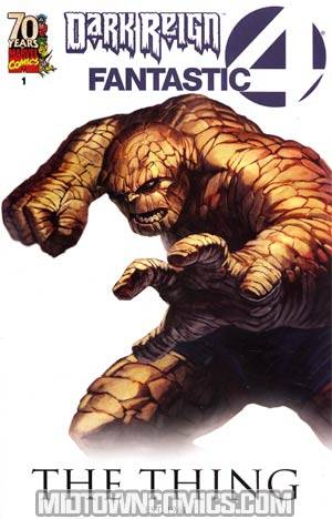 Dark Reign Fantastic Four #1 Cover B 70th Anniversary Marko Djurdjevic Variant Cover