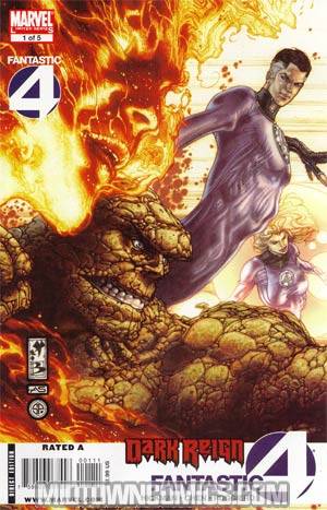 Dark Reign Fantastic Four #1 Cover A Regular Simone Bianchi Cover