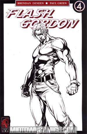 Flash Gordon Vol 6 #4 Cover C  Incentive Sketch Variant Cover